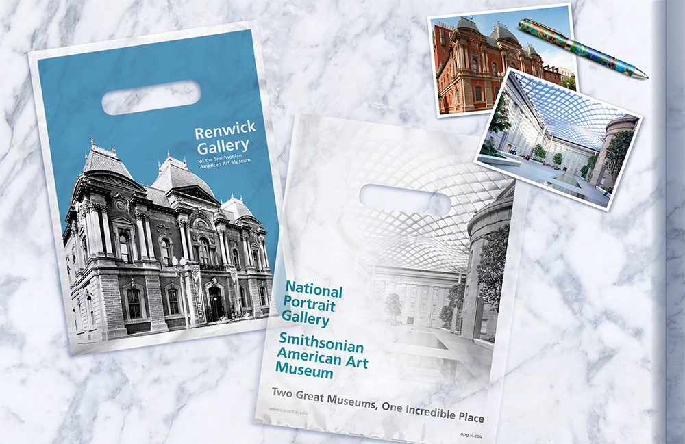 SMITHSONIAN AMERICAN ART MUSEUM, NATIONAL PORTRAIT GALLERY AND RENWICK GALLERY Packaging